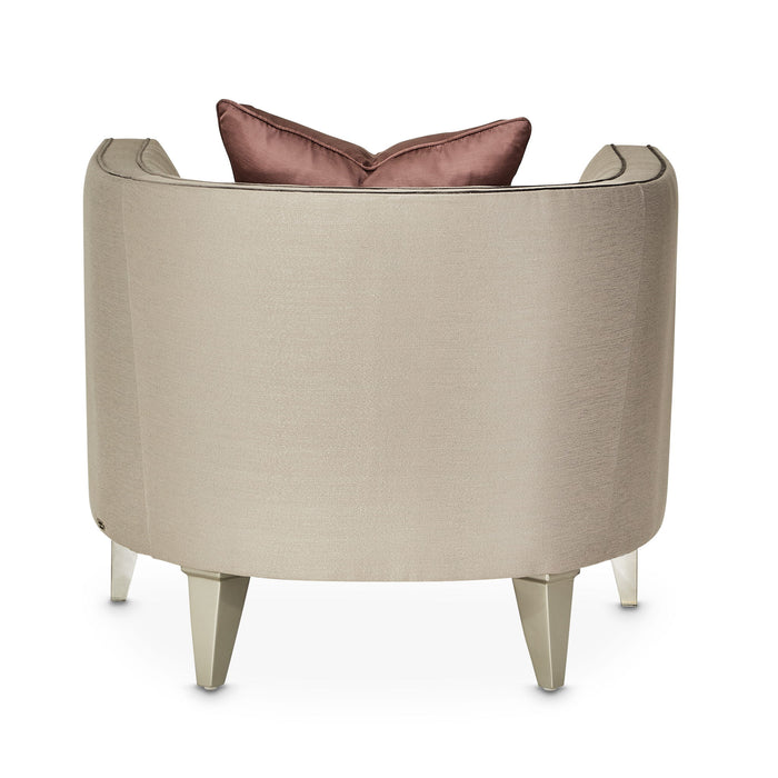 Linea - Matching Chair - Metallic / SilverMist