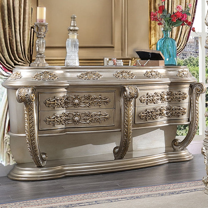 Acme Danae Champagne Dresser | Ornate Home Acme Danae Champagne Dresser | Ornate Home
