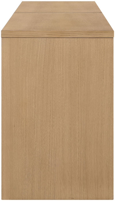 Avro - Solid Wood And Oak Veneer Desk
