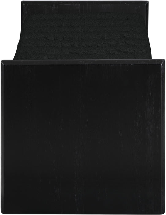 Waverly - Bench With Black Frame