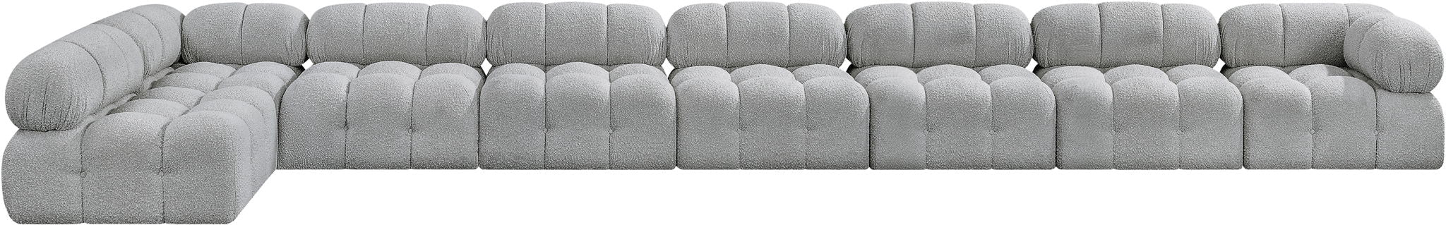 Ames - 8 Piece Fabric Modular Sectional
