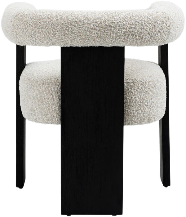 Barrel - Dining Chair - Black Legs