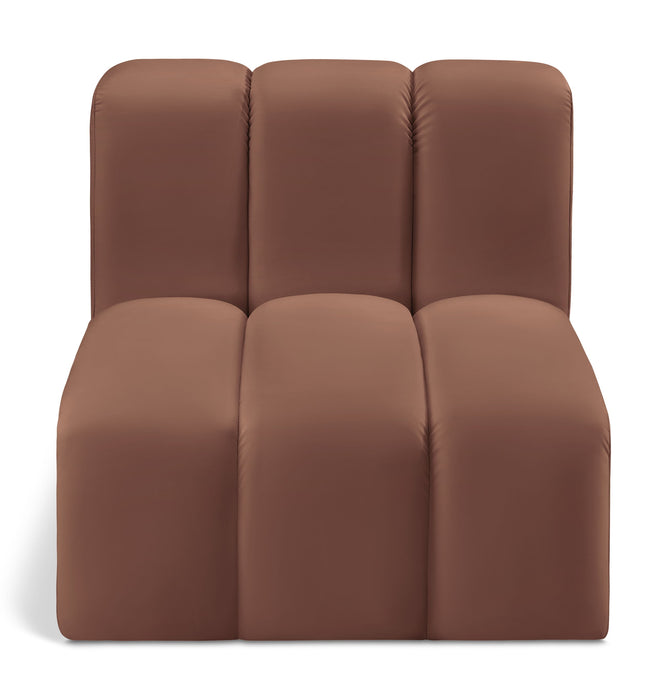 Arc - Faux Leather Straight Chair