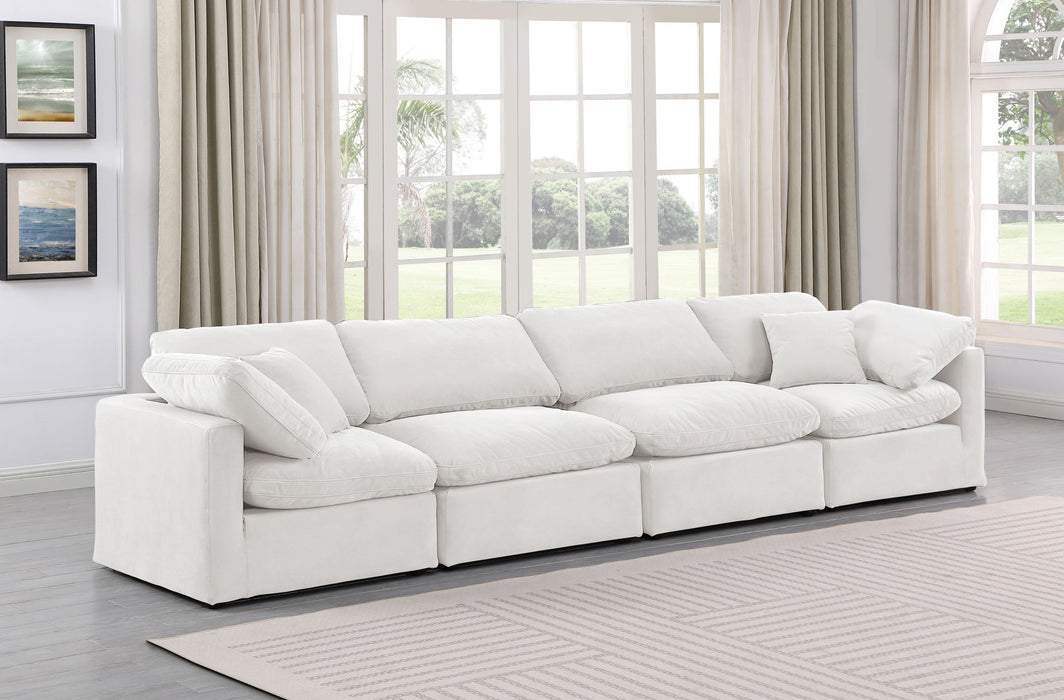 Indulge - Velvet 4 Seat Modular Sofa