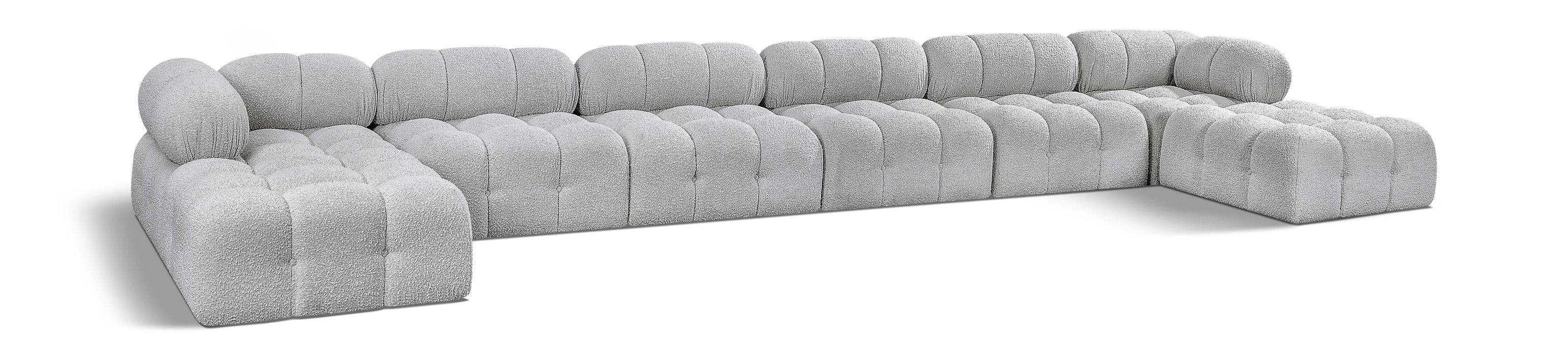 Ames - 8 Piece Fabric Modular Sectional