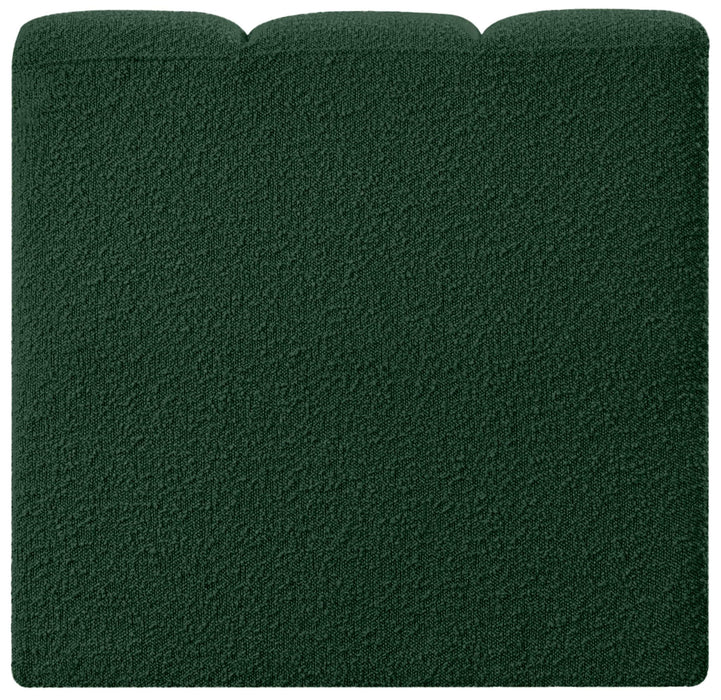 Arc - Boucle Fabric Straight Chair