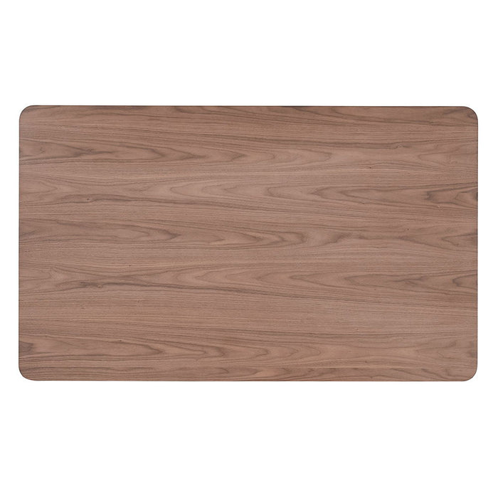 Rebi - Dining Table - Walnut & Black