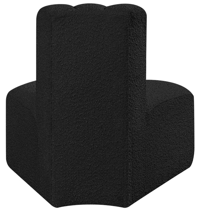 Arc - Boucle Fabric Reverse Corner