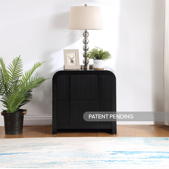 Fluted - Night Stand