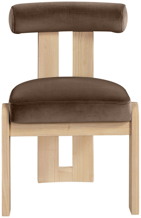 Arienzo - Performance Fabric Upholstered Dining Chair (Set of 2) - Natural Base