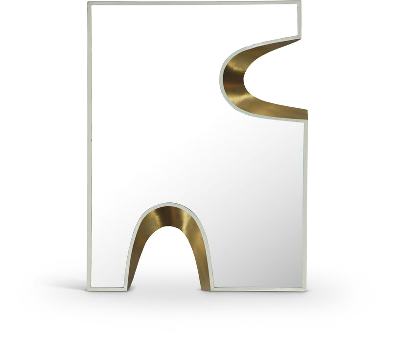 Soleil - Mirror With Gold Accent