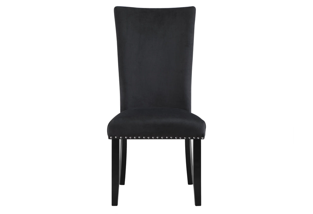 D03 - 5 Piece Dining Room Set (Dining Table And 4 Dining Chairs) - Black
