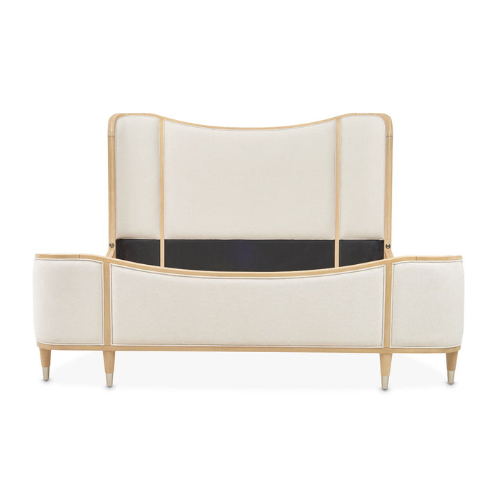 Camellia Field - Upholstered Panel Bed