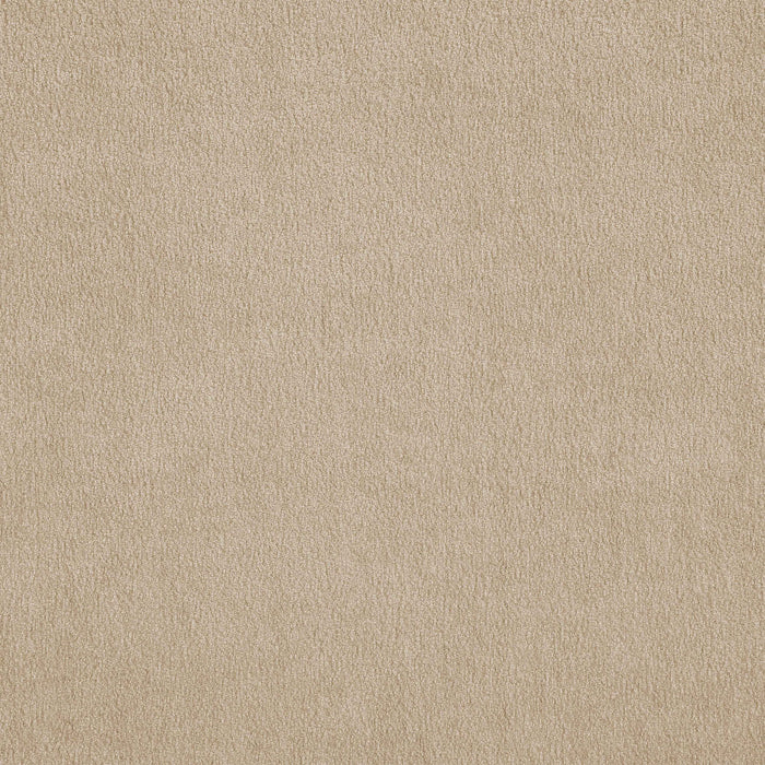 Turin - Chenille Fabric Upholstered Modular Ottoman - Walnut Base