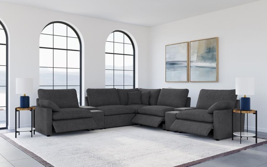 Collins - 7-Piece Modular Power Reclining Sectional