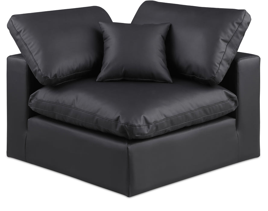 Comfy - Faux Leather Corner Chair