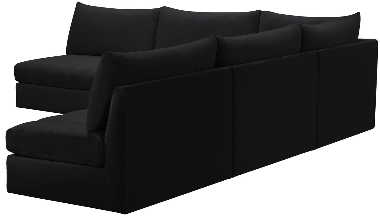 Jacob - Modular Corner Armless Sectional 5 Piece
