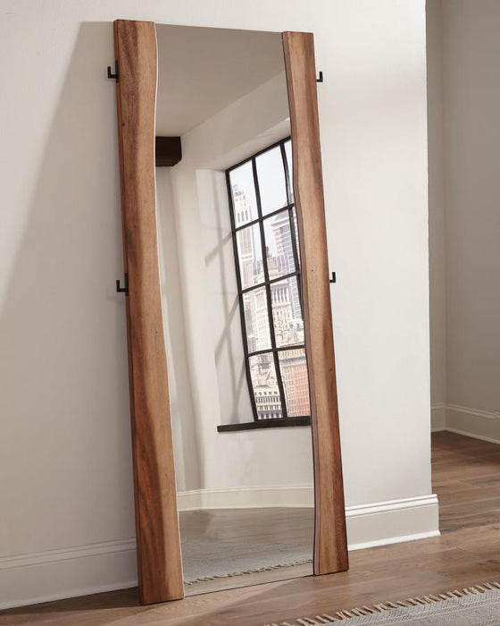 Winslow - Standing Floor Mirror - Smokey Walnut