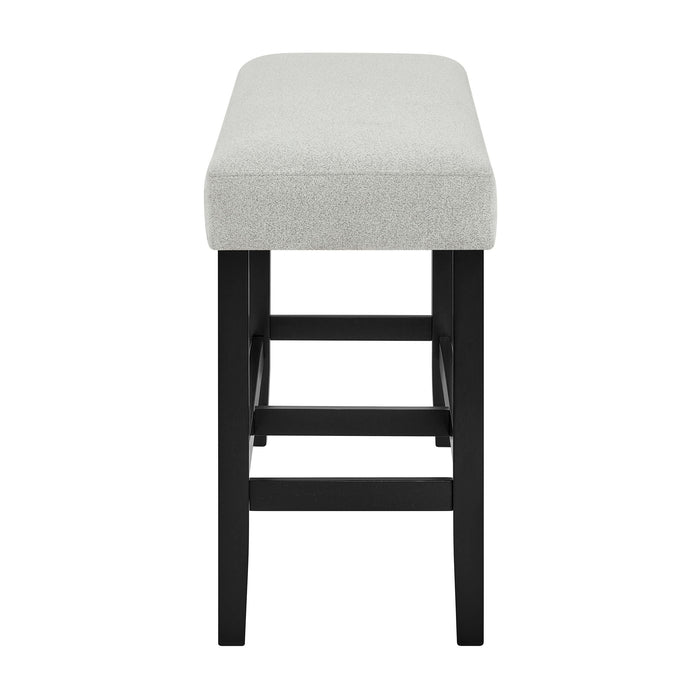 Marbel - Counter Height Bench - Dove