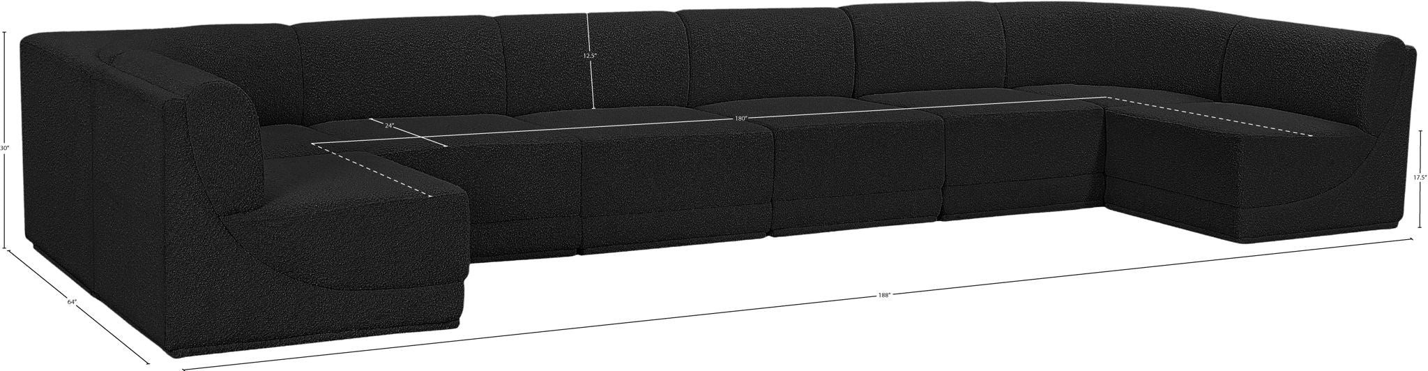 Ollie - 8 Piece Modular Sectional