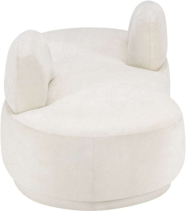 Argyle - Chenille Fabric Chaise / Loveseat