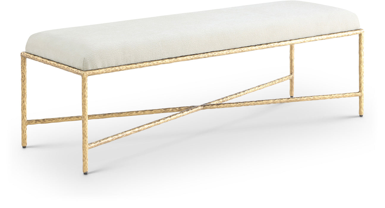 Valley - Bench With Gold Frame