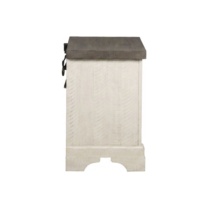 Augusta - Two Drawer Nightstand With USB Port