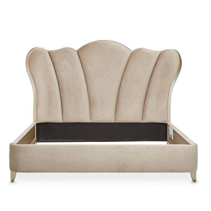 Villa Cherie - Channel Tufted Bed