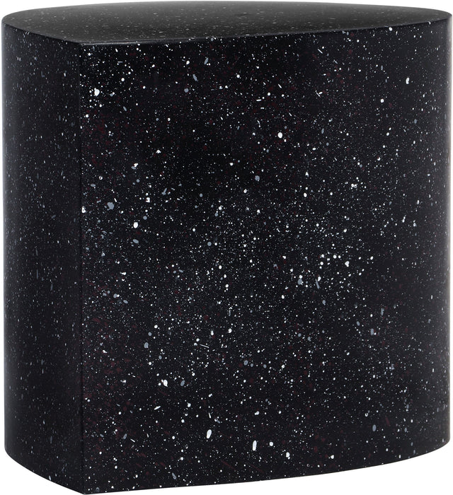 Petal - Iron Coffee Table - Black Terazzo