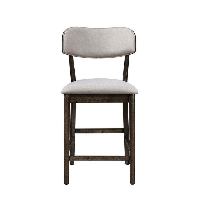 Rex - Open Back Counter Chair (Set of 2) - Brown