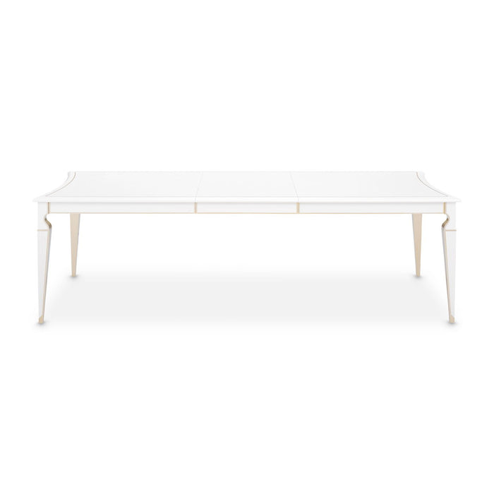La Marisia - Rectangular Dining Table - Creamy Pearl