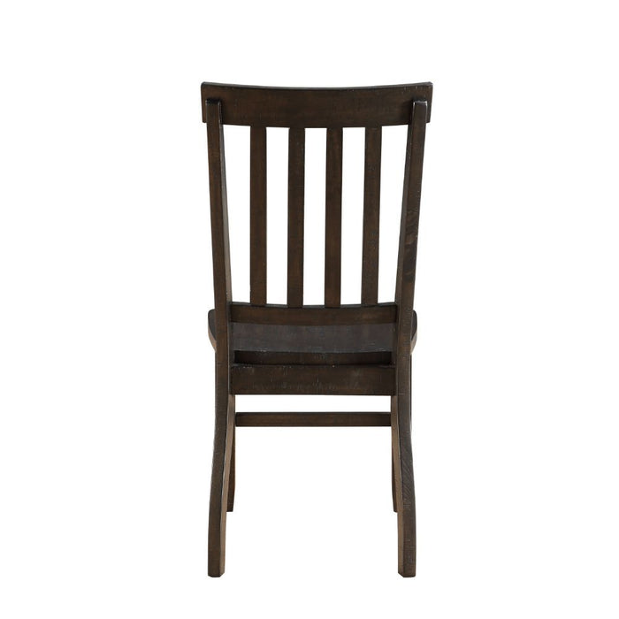 Maisha - Side Chair Set of 2) - Rustic Walnut