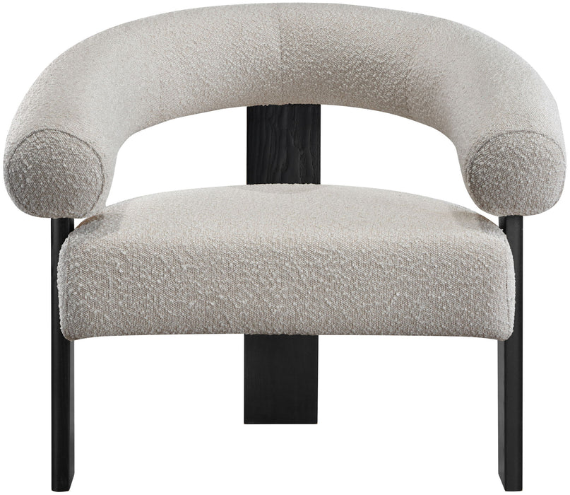 Winston - Accent Chair With Black Legs