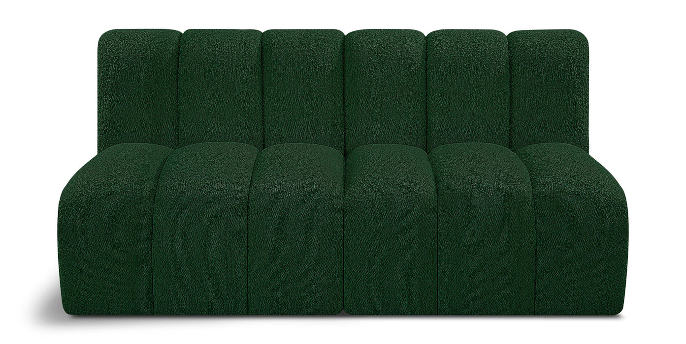 Arc - Boucle Fabric 2 Seats Modular Sofa