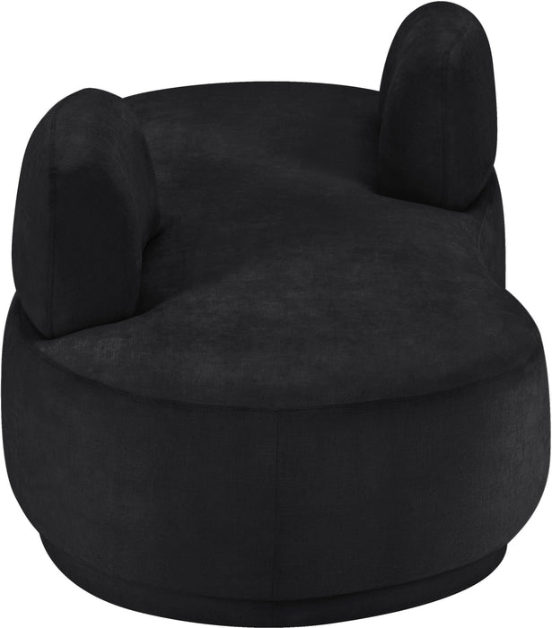 Argyle - Chenille Fabric Chaise / Loveseat