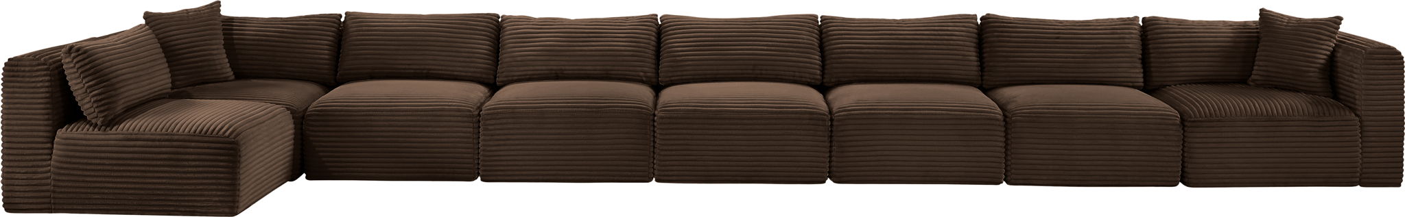 Shaggy - 8 Piece Modular Sectional