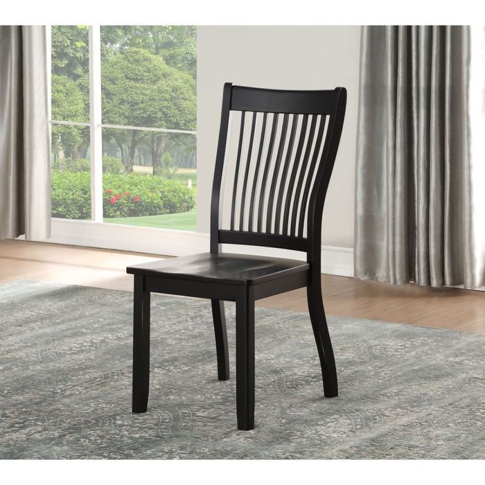 Renske - Side Chair Set of 2) - Black