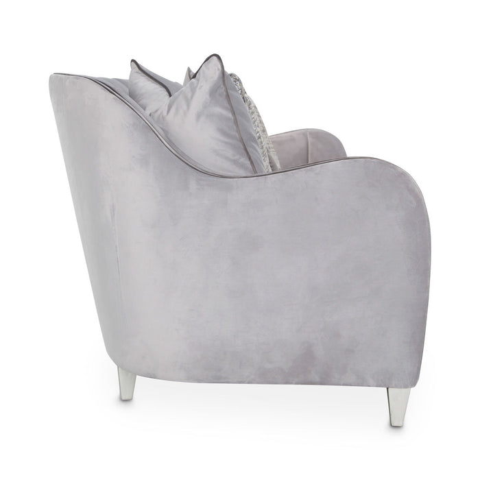Roxbury Park - Velvet Sofa - Steel / Slate