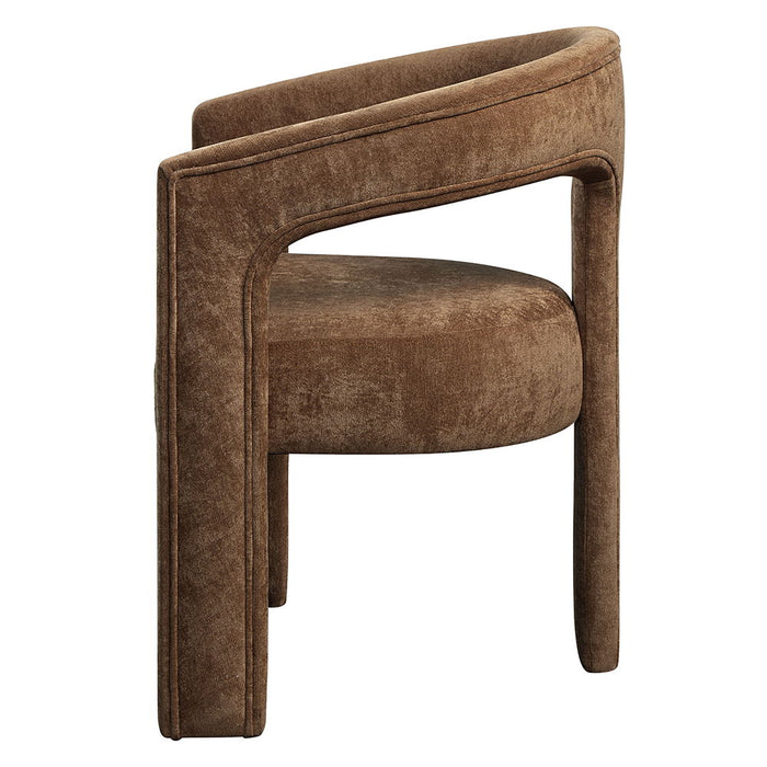 Leonardo - Arm Chair Set of 2) - Brown Linen