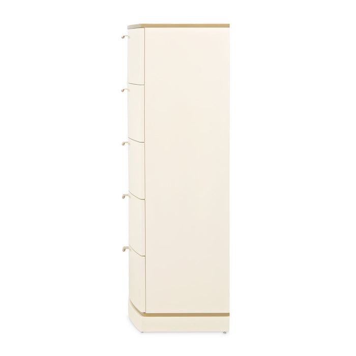 La Terrazza - 5-Drawer Chest - Creamy Pearl