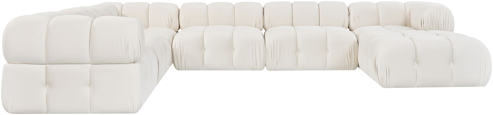 Orin - 7 Piece Modular Sectional (3 Modular Chairs, 3 Corner Chairs & Ottoman)