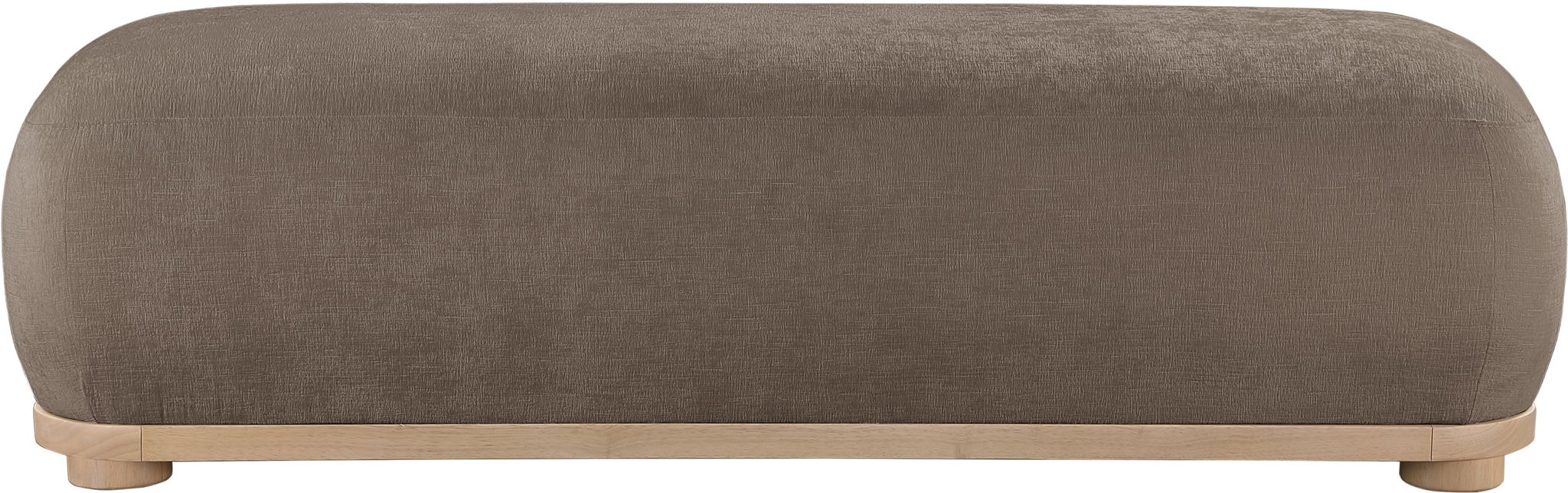 Calum - Bench - Light Brown Frame