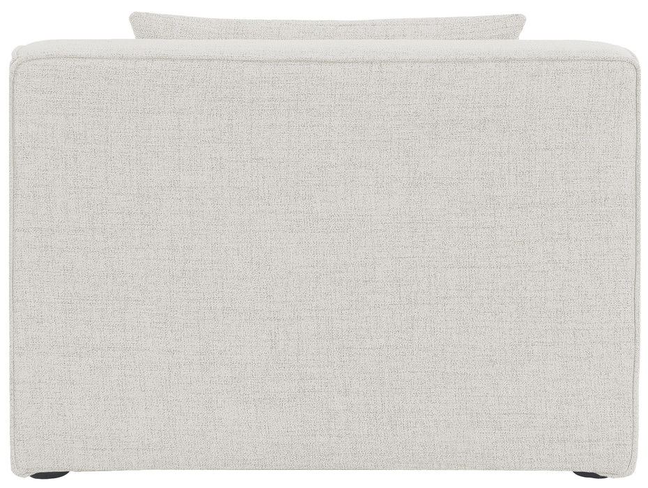 Cube - Linen Armless Chair