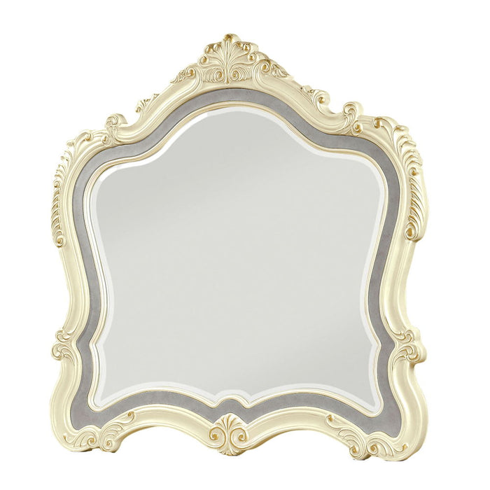 Chantelle - Mirror - Pearl White Finish