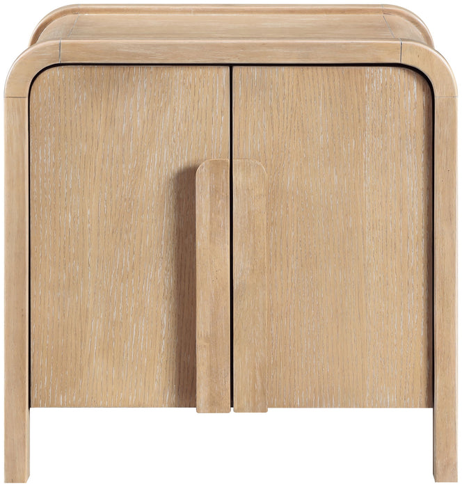 Harmony - Oak Veneer And Solid Wood Night Stand