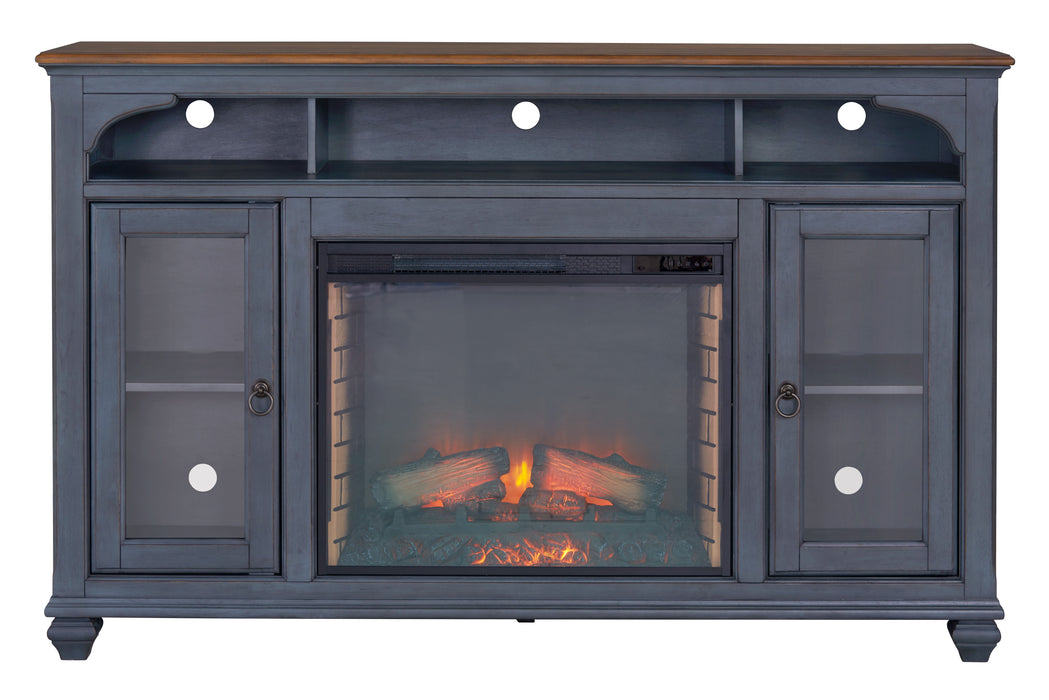 Americana - Fireplace TV Stand