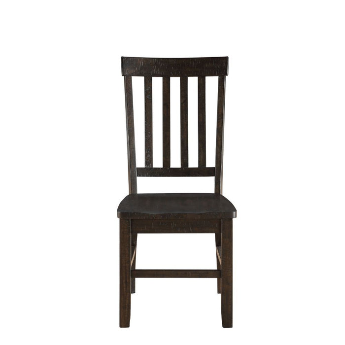 Maisha - Side Chair Set of 2) - Rustic Walnut