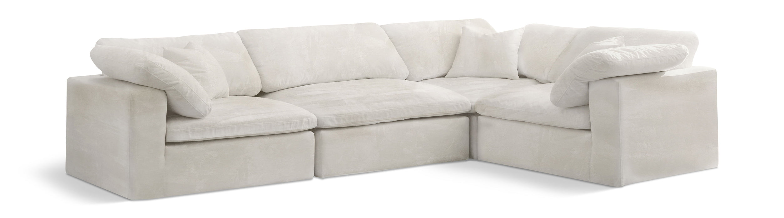 Cozy - 4 Piece Modular Corner Sectional