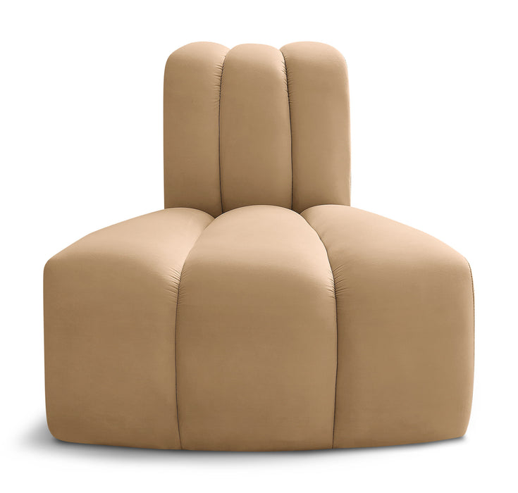 Arc - Velvet Reverse Corner Chair