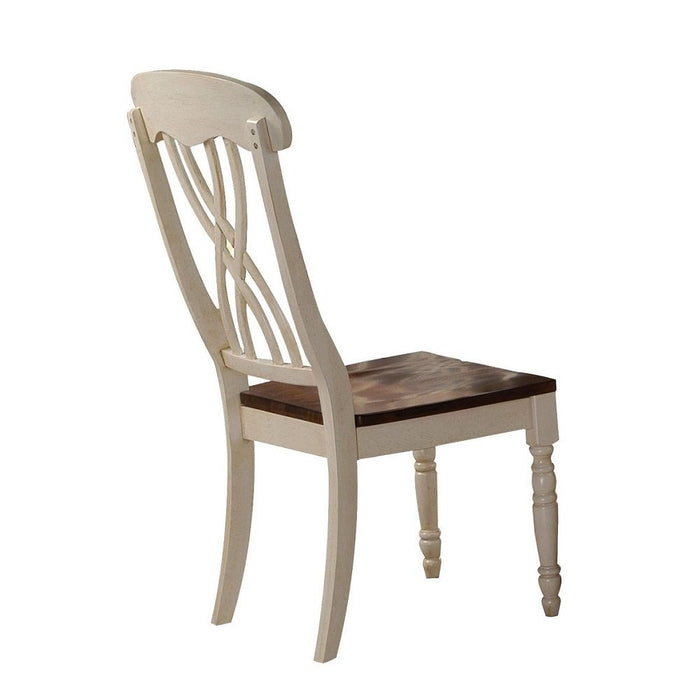 Dylan - Side Chair Set of 2) - Buttermilk & Oak